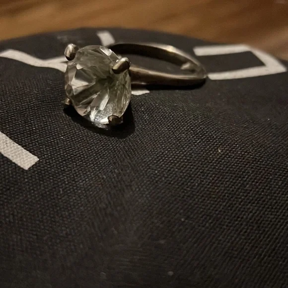 Large Ring Paperweight - Purse Hook - Womens Accessories - Crystals - Home Decor - Picture 3 of 6